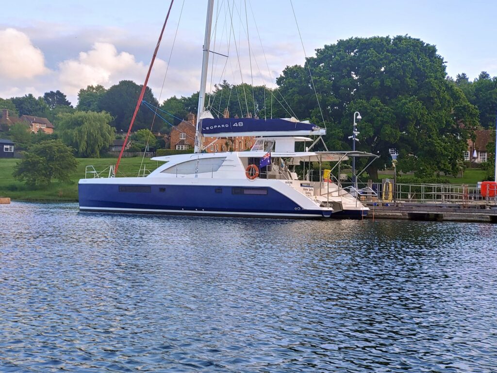 water sprite (leopard 48' catamaran)